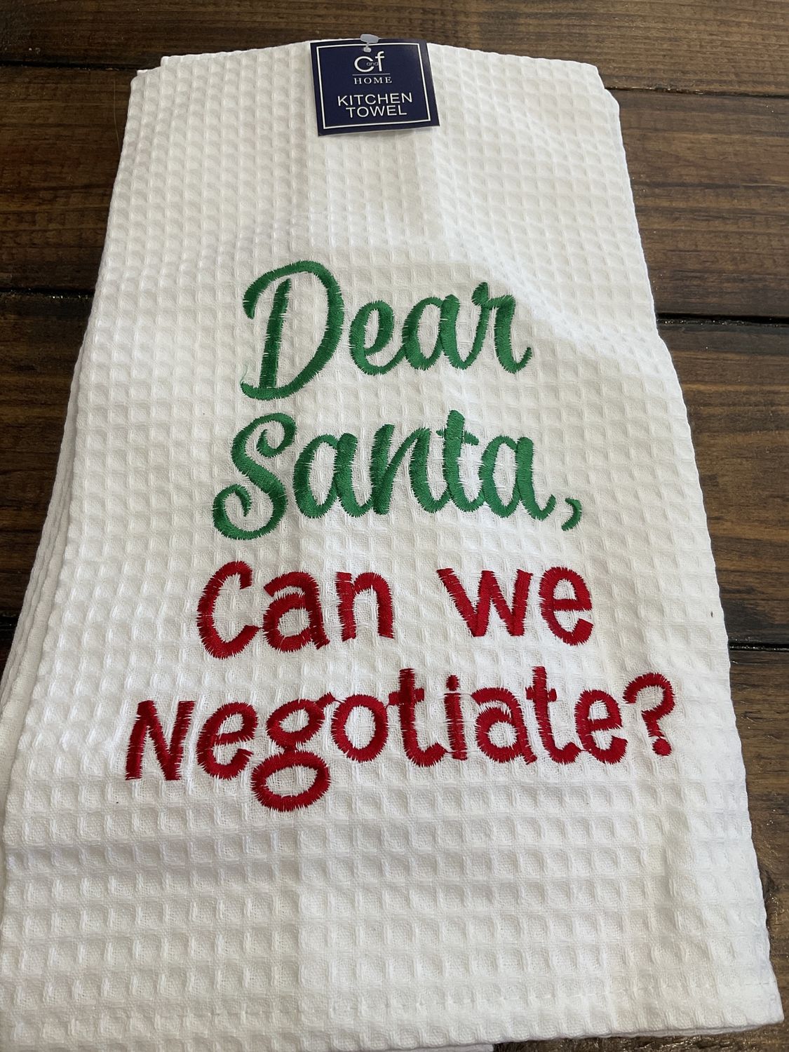 Dear Santa, can we negotiate?