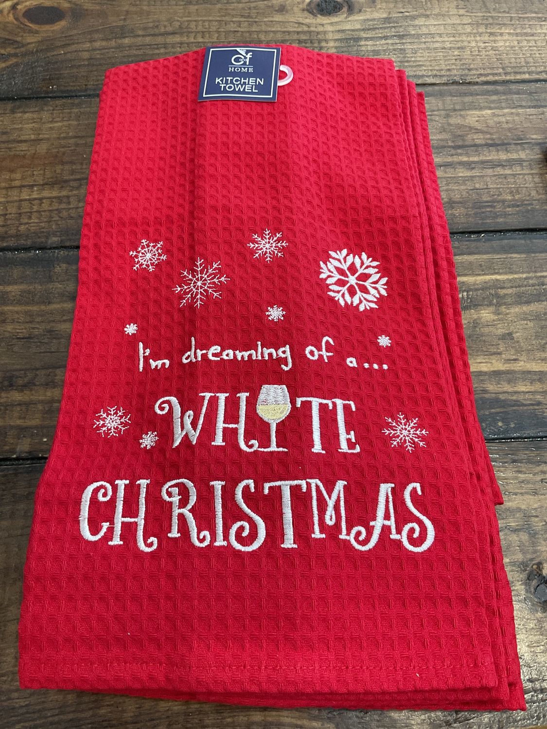 I’m dreaming of a white Christmas