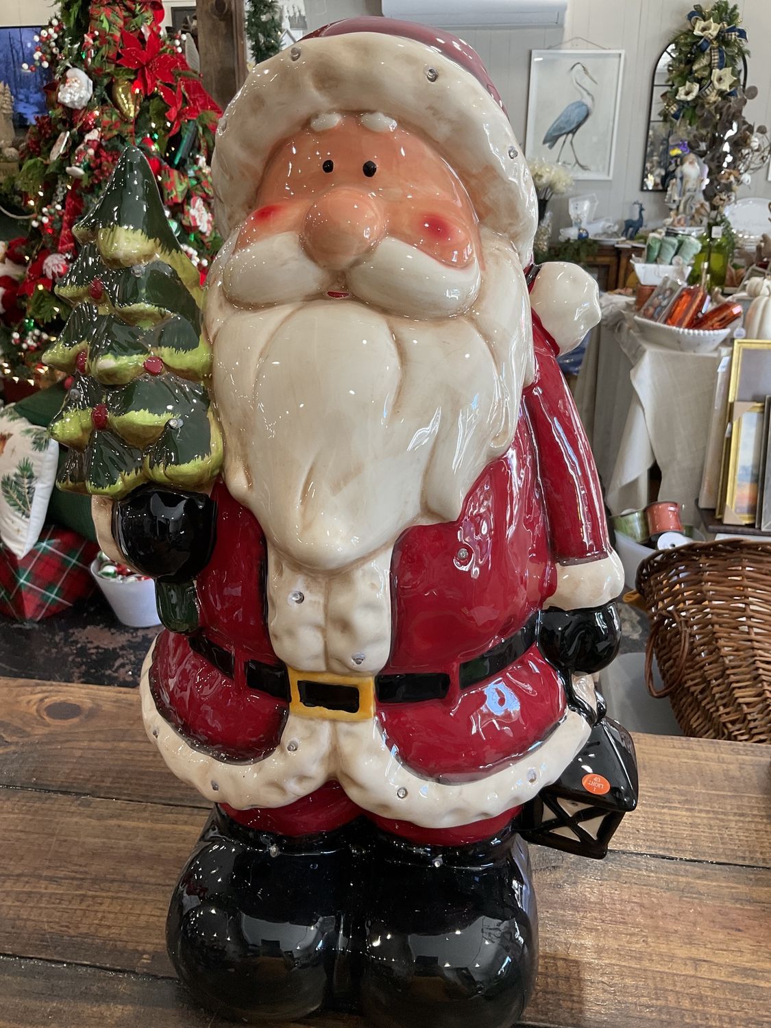Large LED music Santa