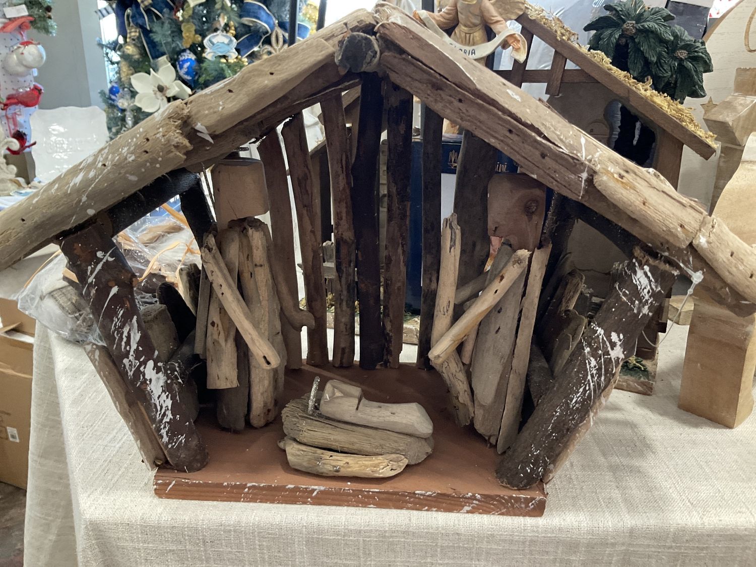 Driftwood Nativity