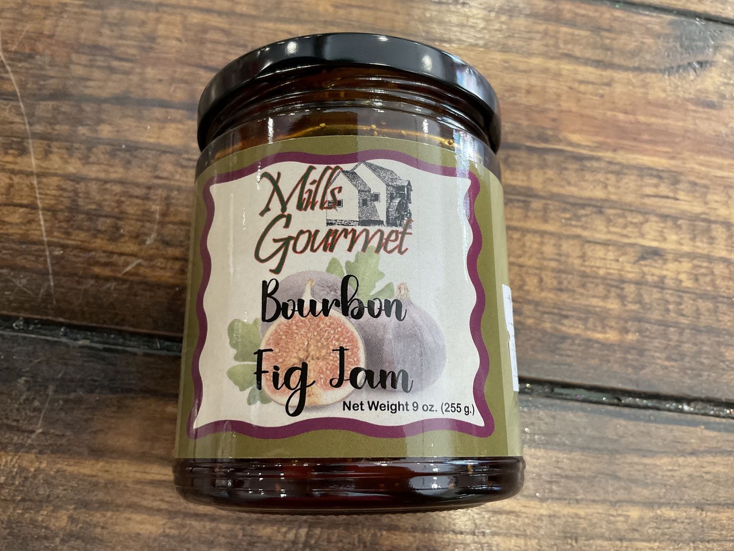 Bourbon, fig jam