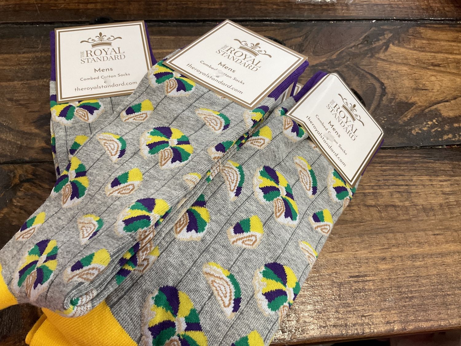 Here for the King cake socks