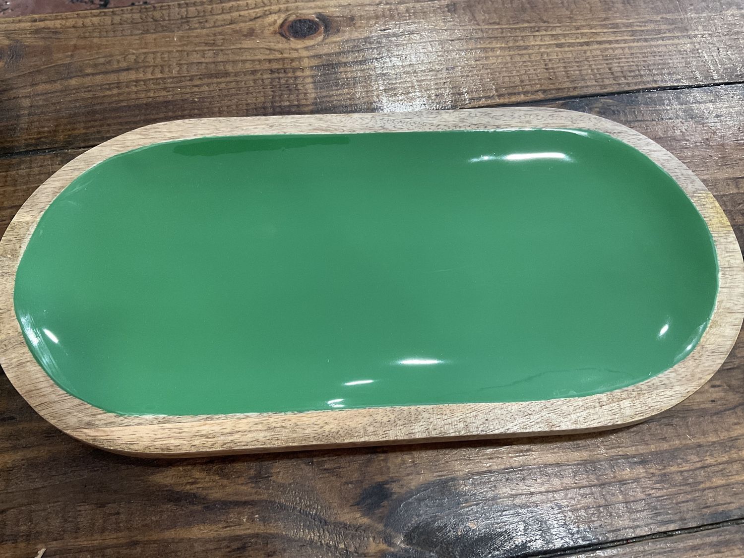 Hogan Serving Tray, Color: Green