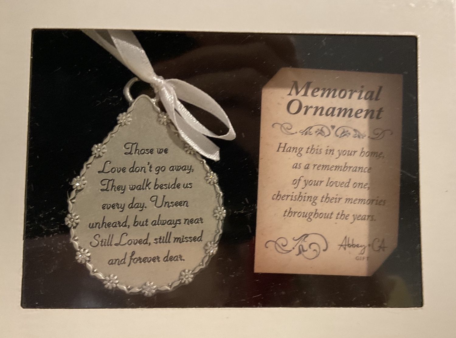 Memorial Ornament