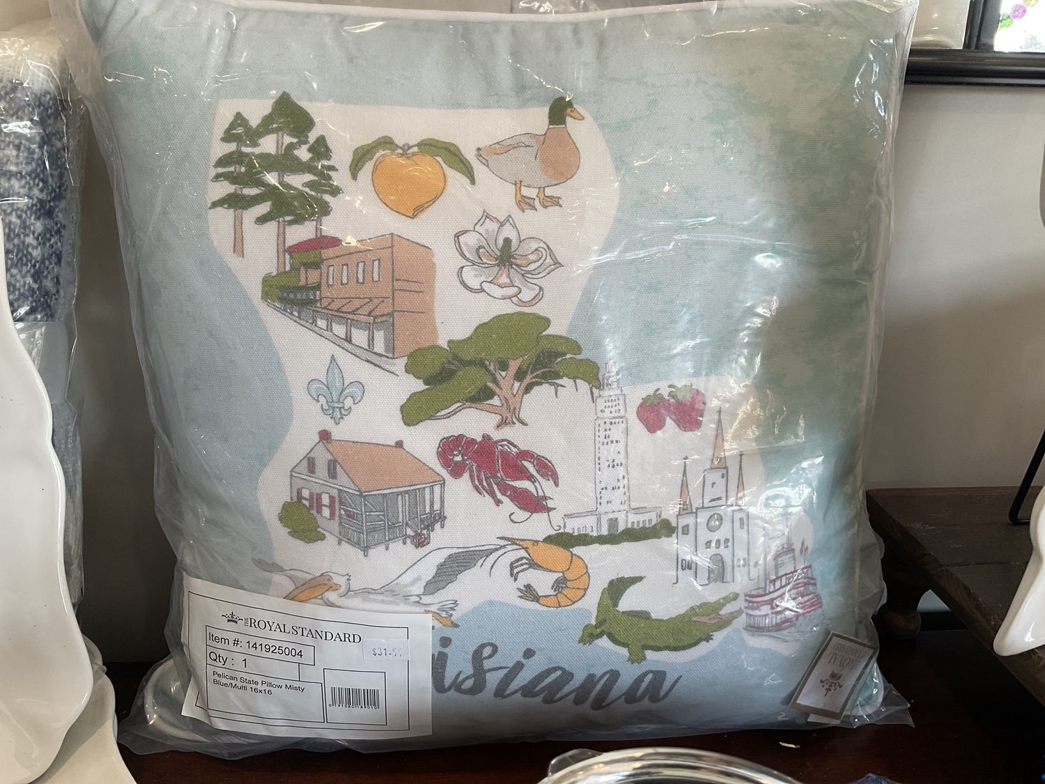 Pelican State pillow