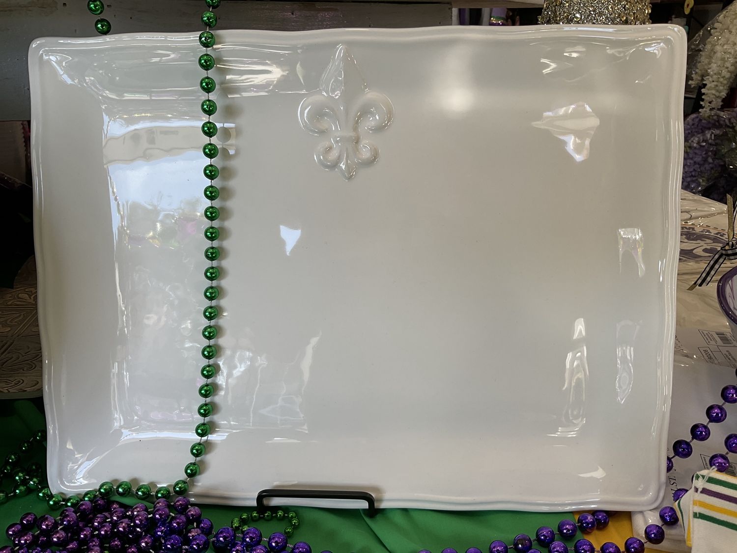 Fleur De Lis  Platter