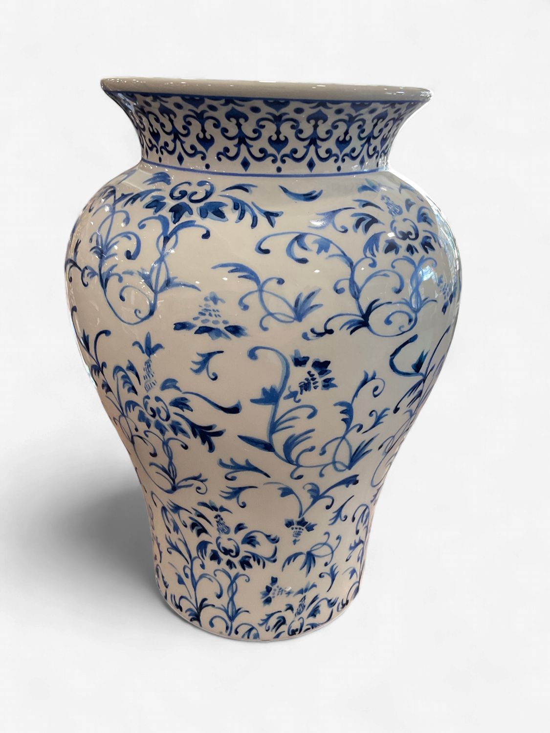 Harmony Garden vase blue/white