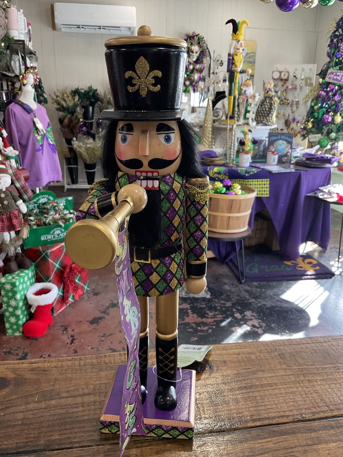 Mardi Gras Bugler  Nutcracker