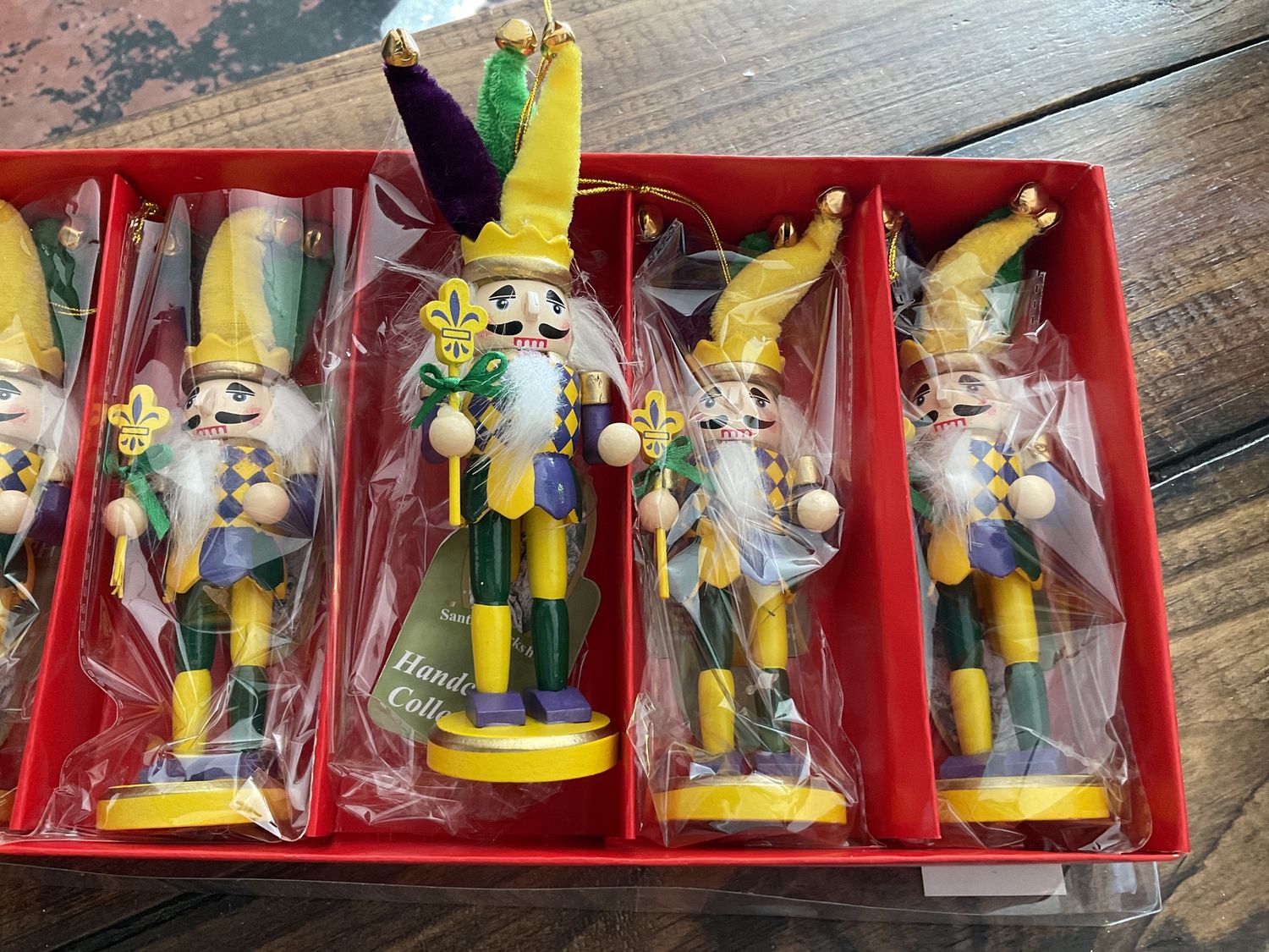 Mardi Gras Nutcracker ornament