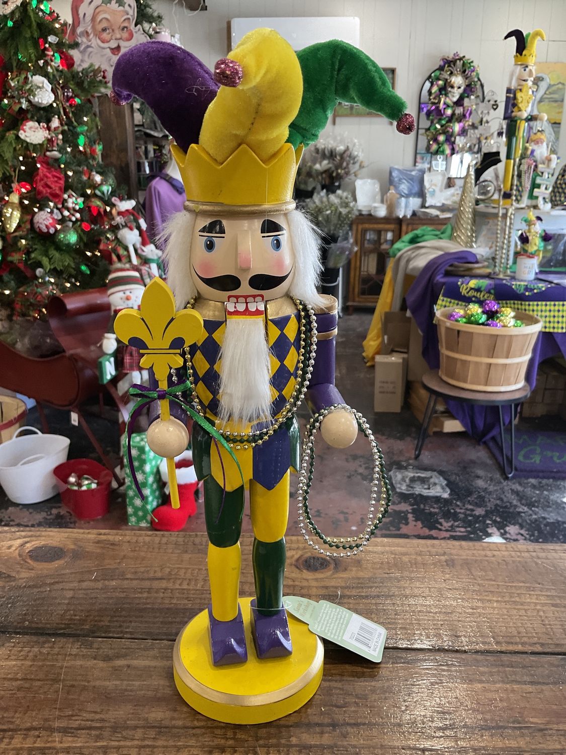 Mardi Gras Nutcracker