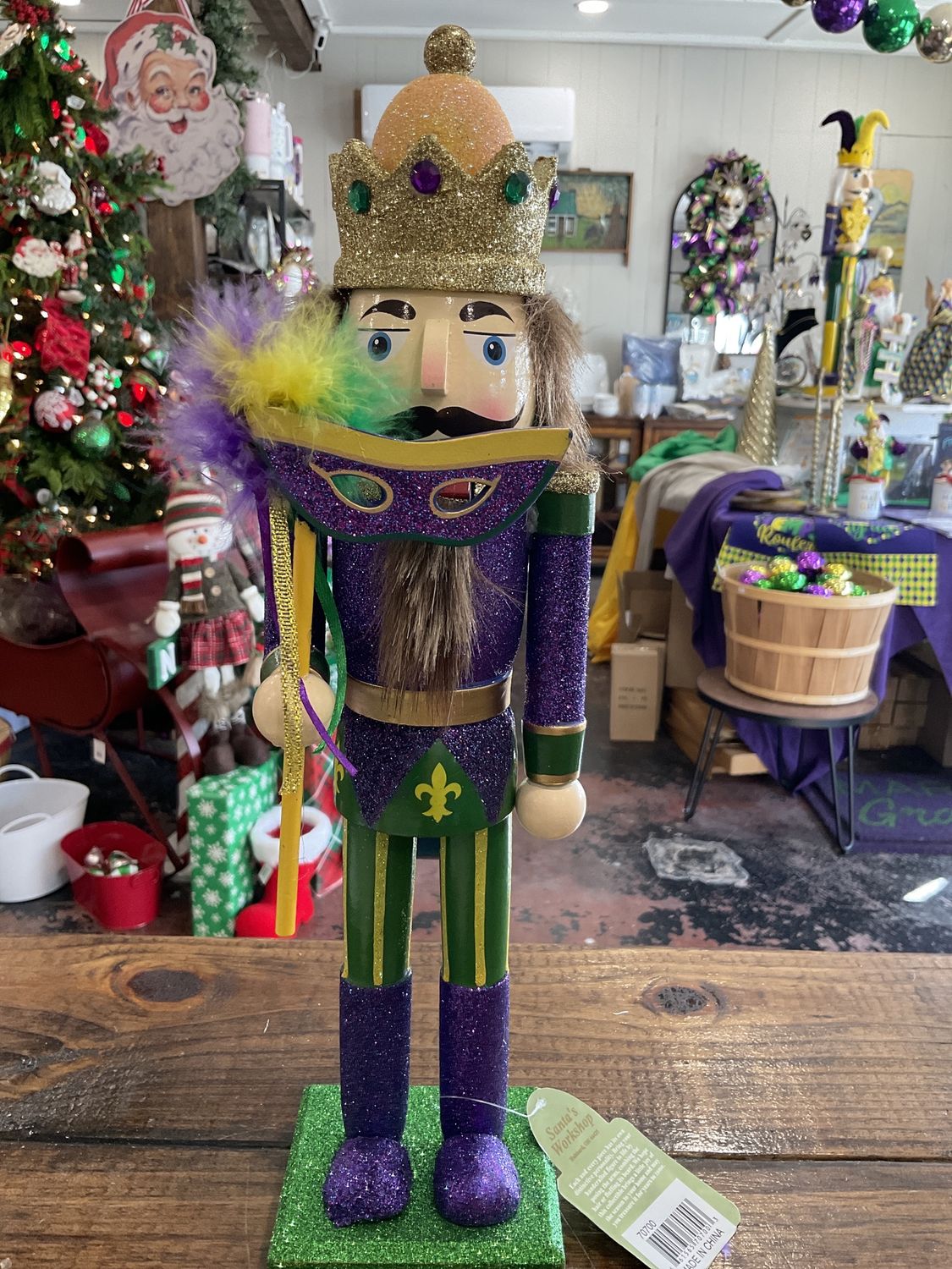 Mardi Gras King Nutcracker