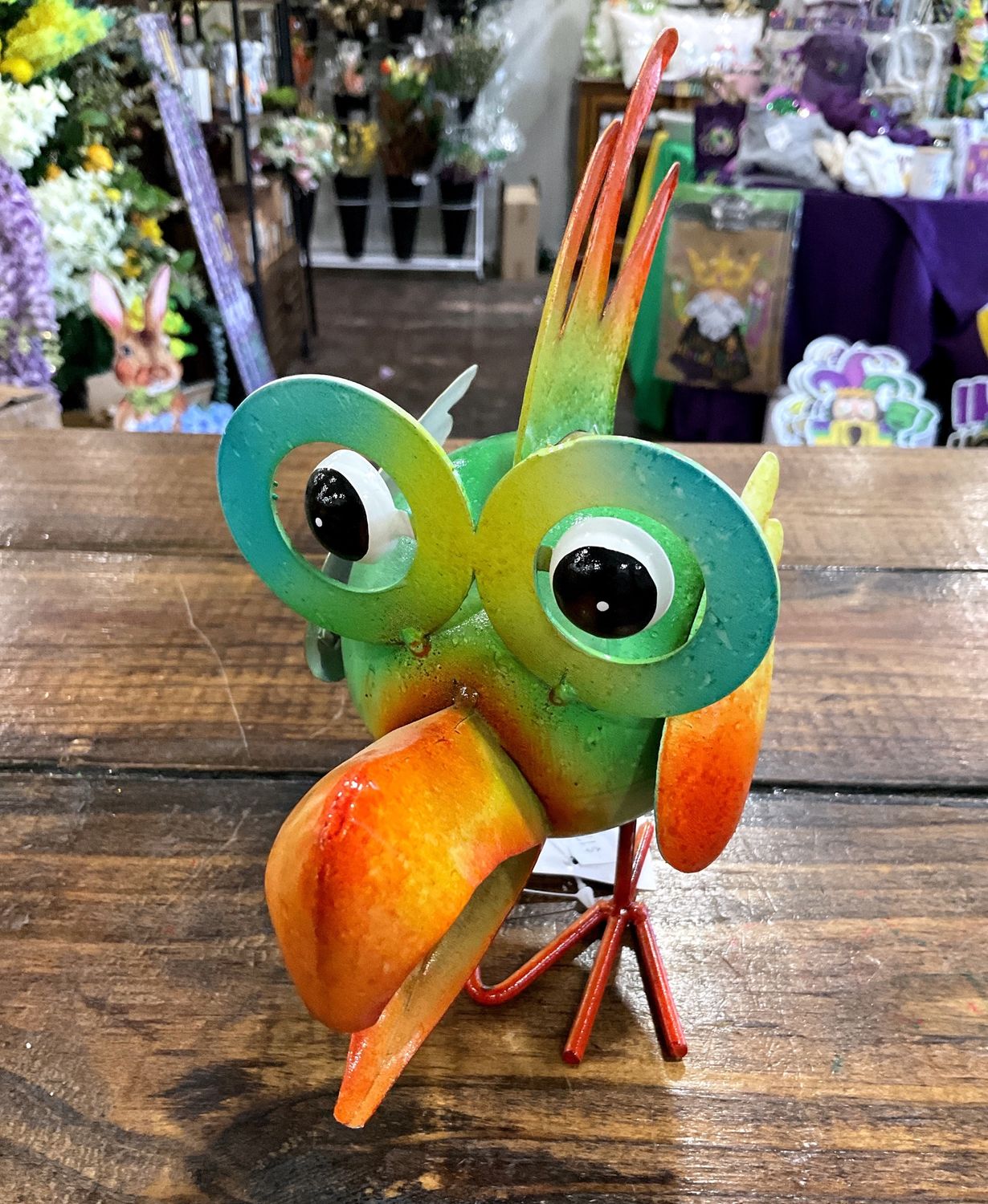 Iron baby jungle birds 4 assortment