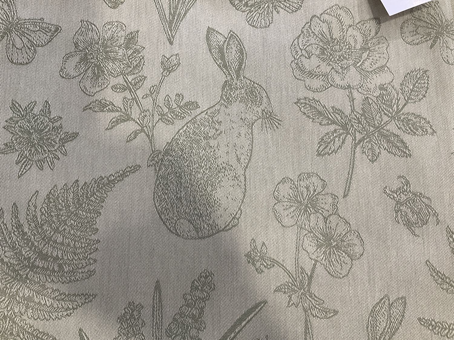 Rabbit and fern table runner