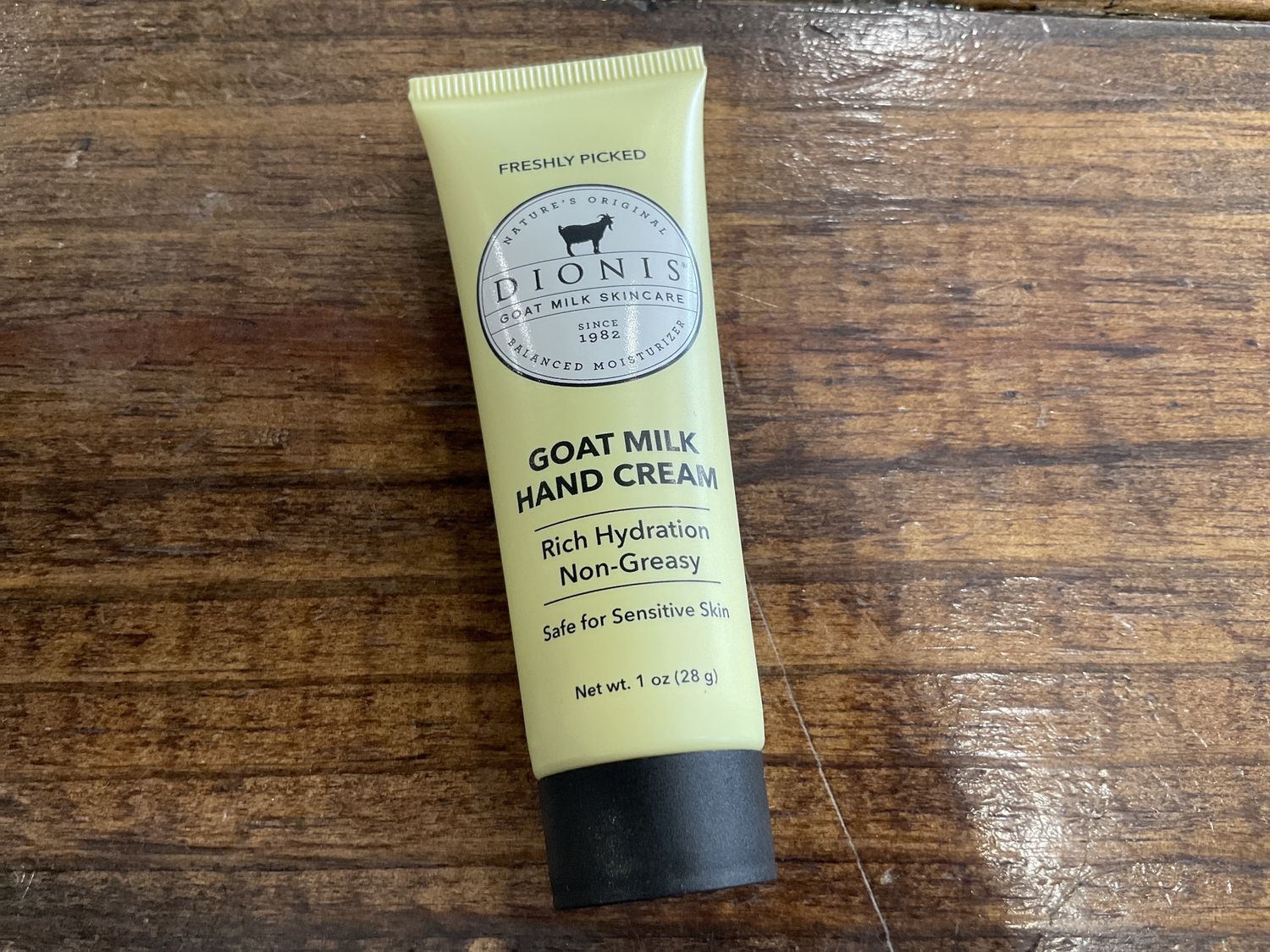 Fresh picked hand cream