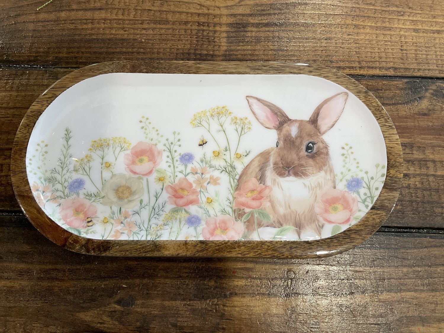 Varied Tray bunny, Size: Small