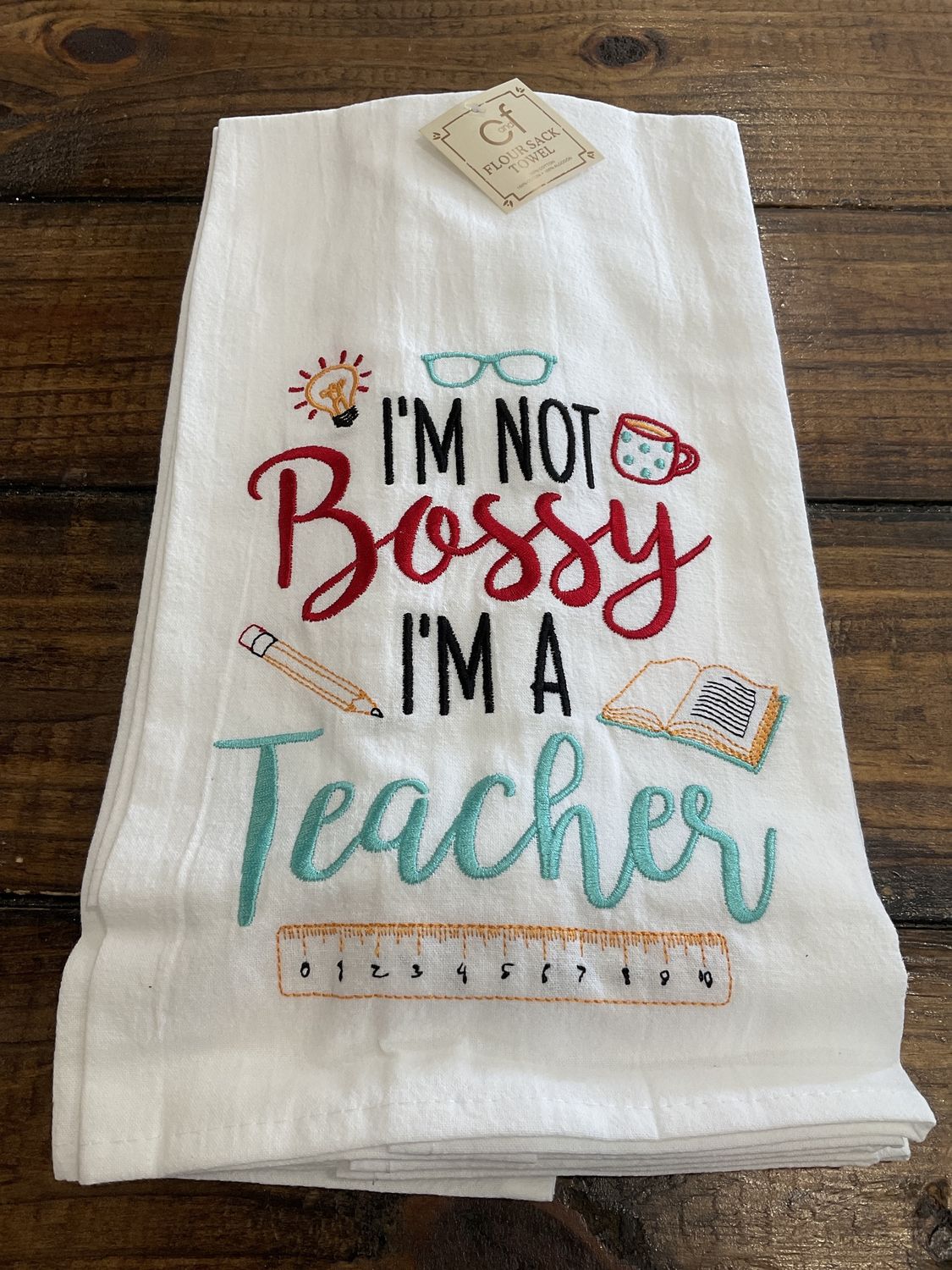 I’m not bossy. I’m a teacher.