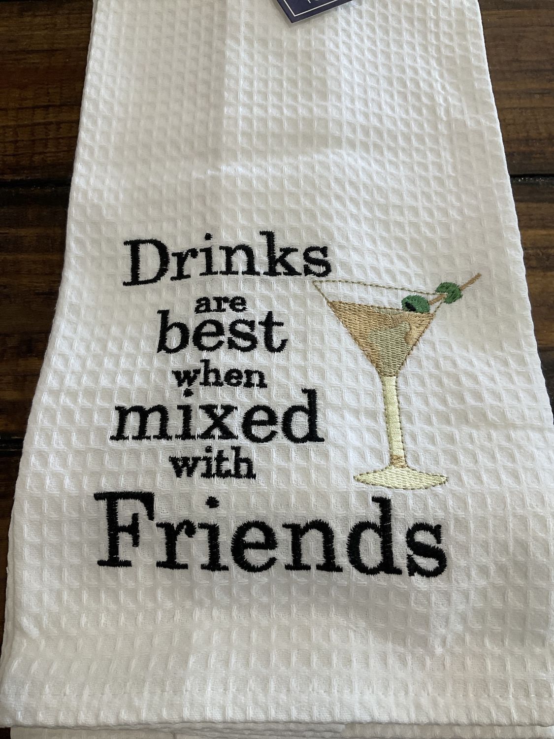 Drinks are best with friends