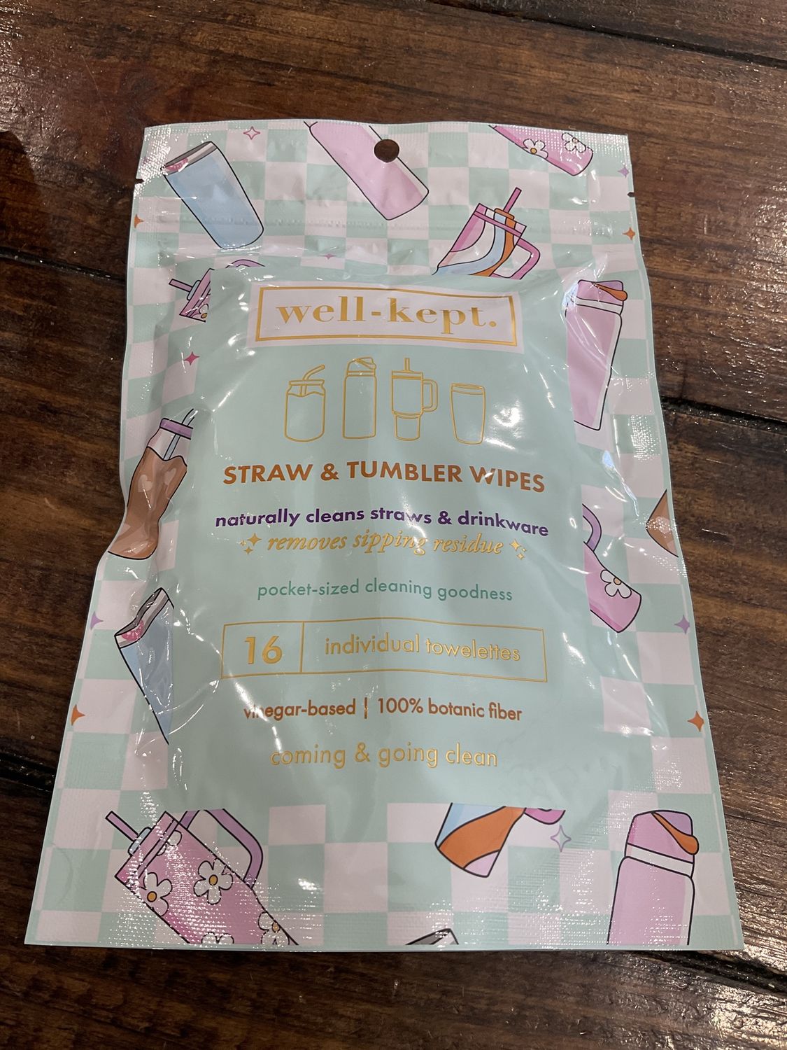 Straw and Tumbler Wipes