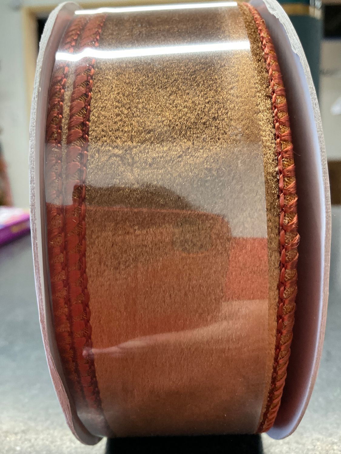 Copper velvet Ribbon
