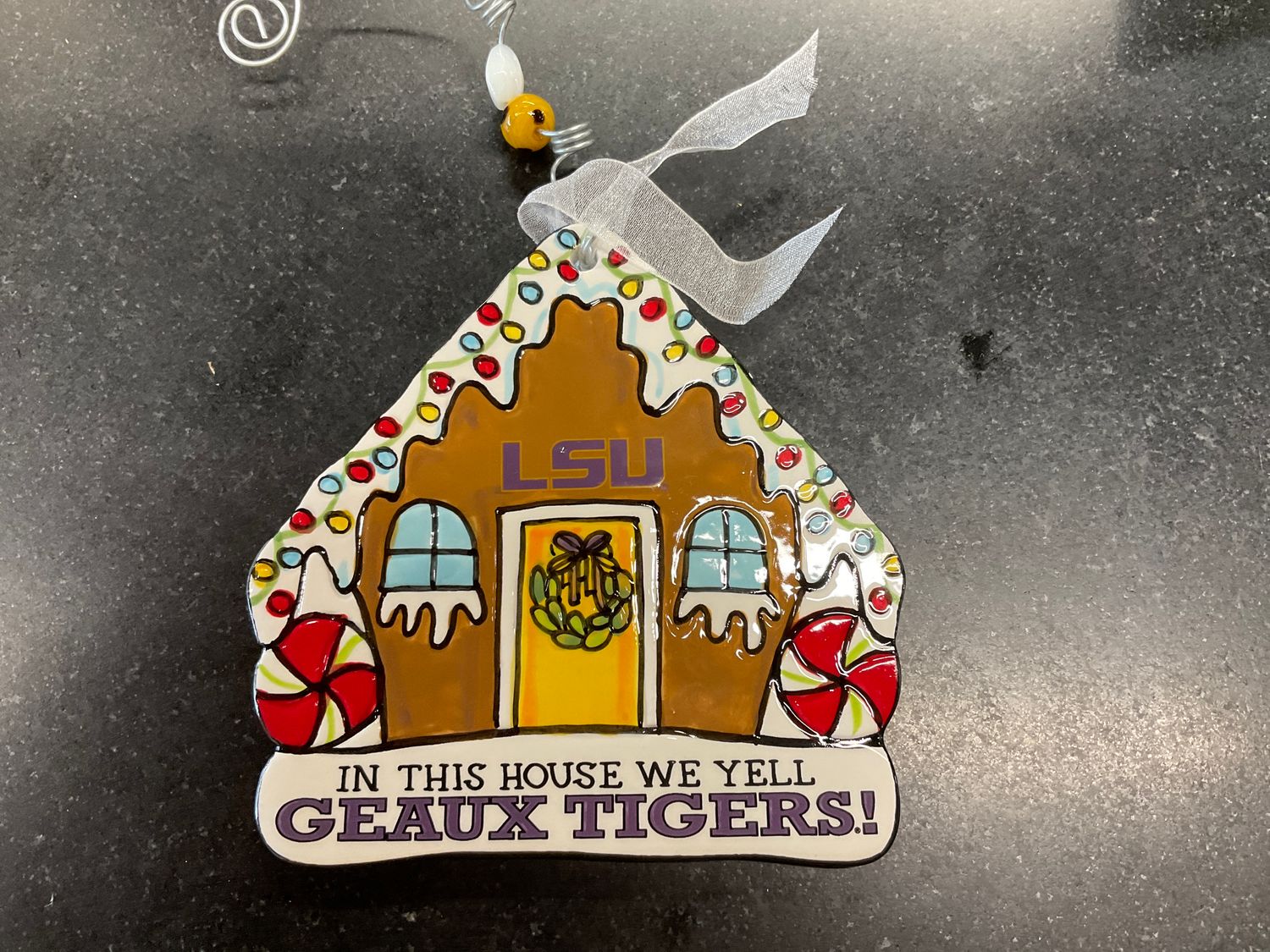 In this house, we yell geaux tigers