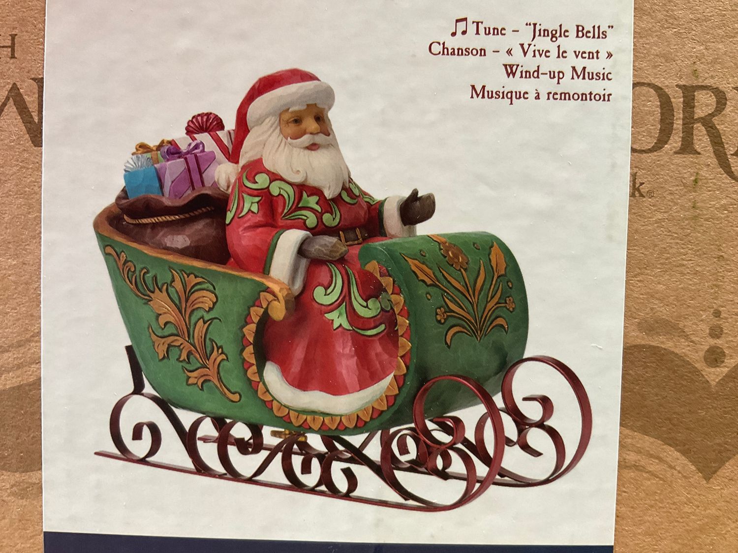 Dashing through the snow, Santa