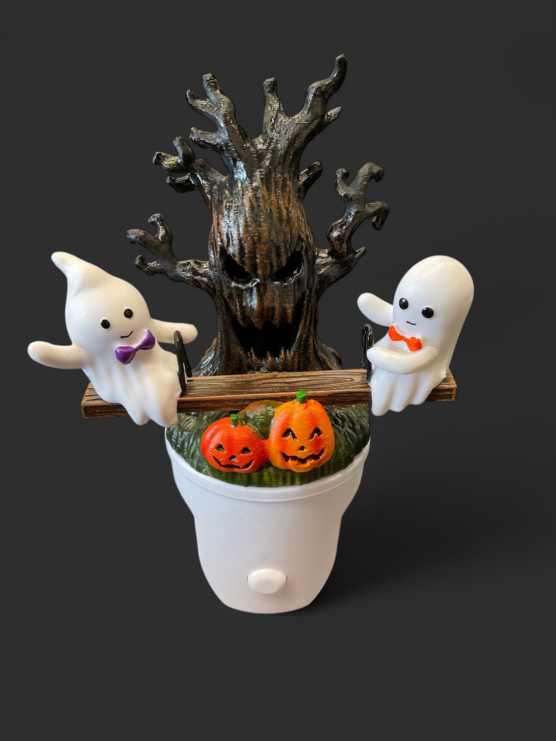 Ghosts on seesaw nightlight