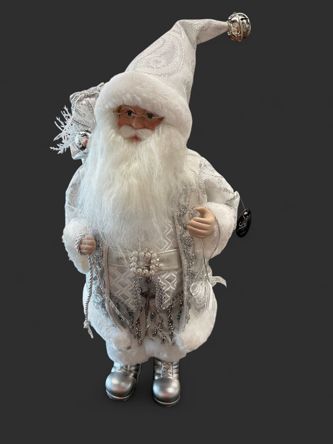 Winter glitz and glam Santa