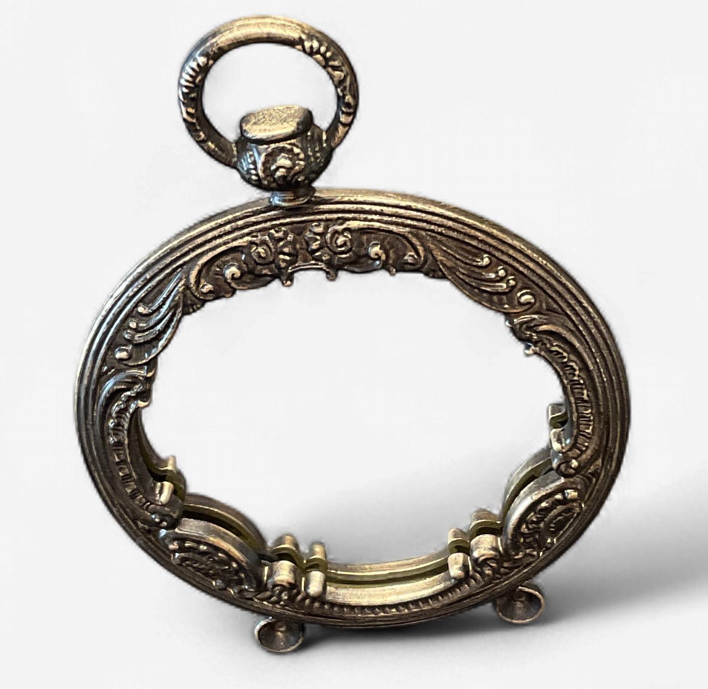 Irene round table top mirror
