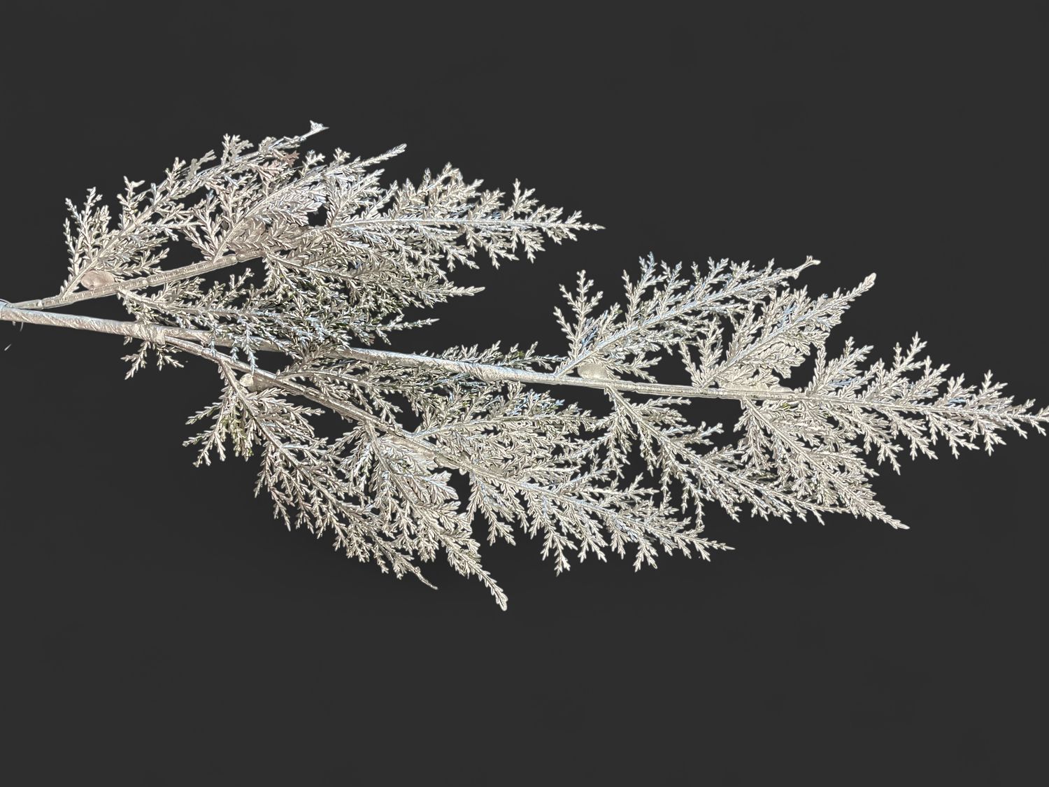 Metallic cedar silver