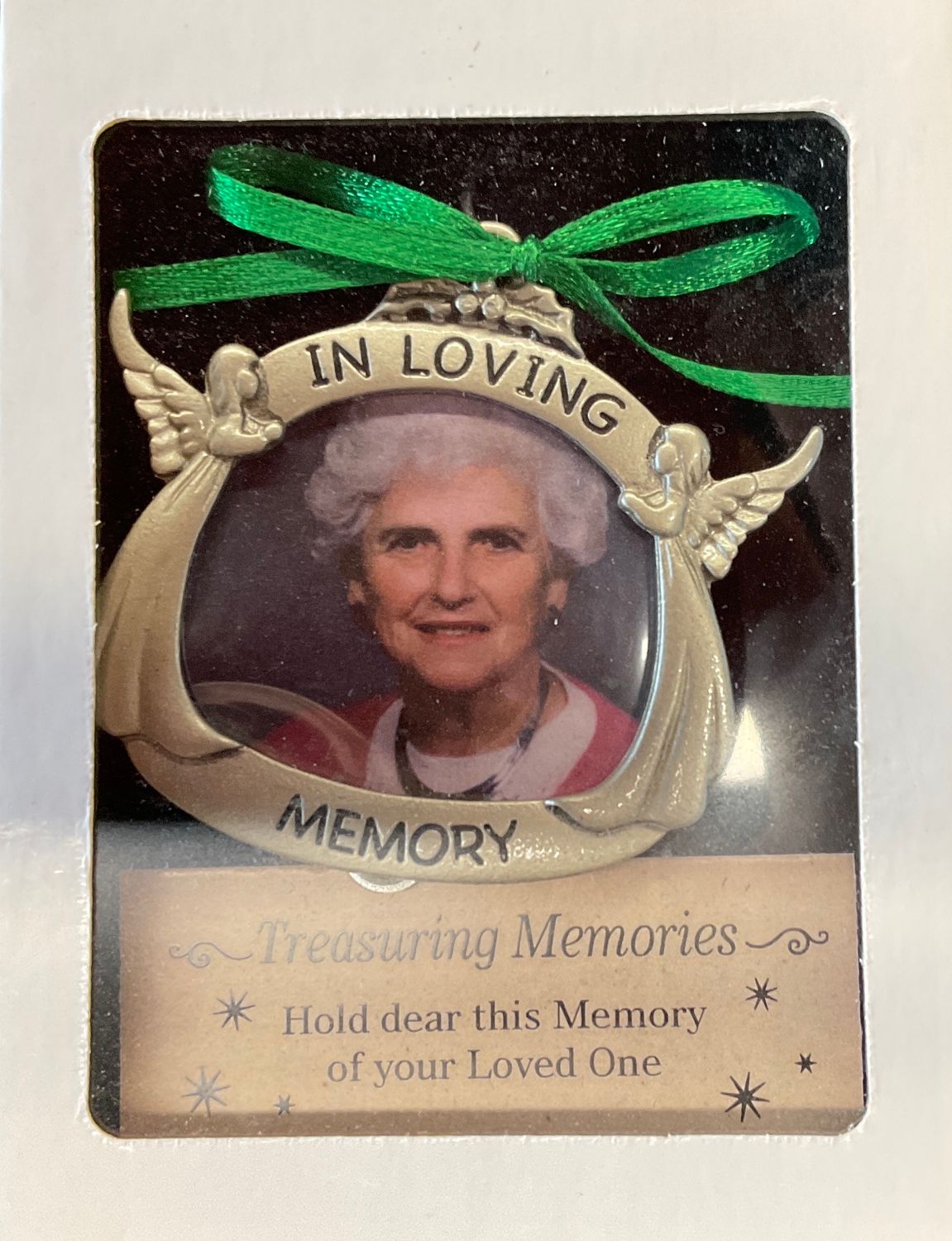 loving memory photo ornament