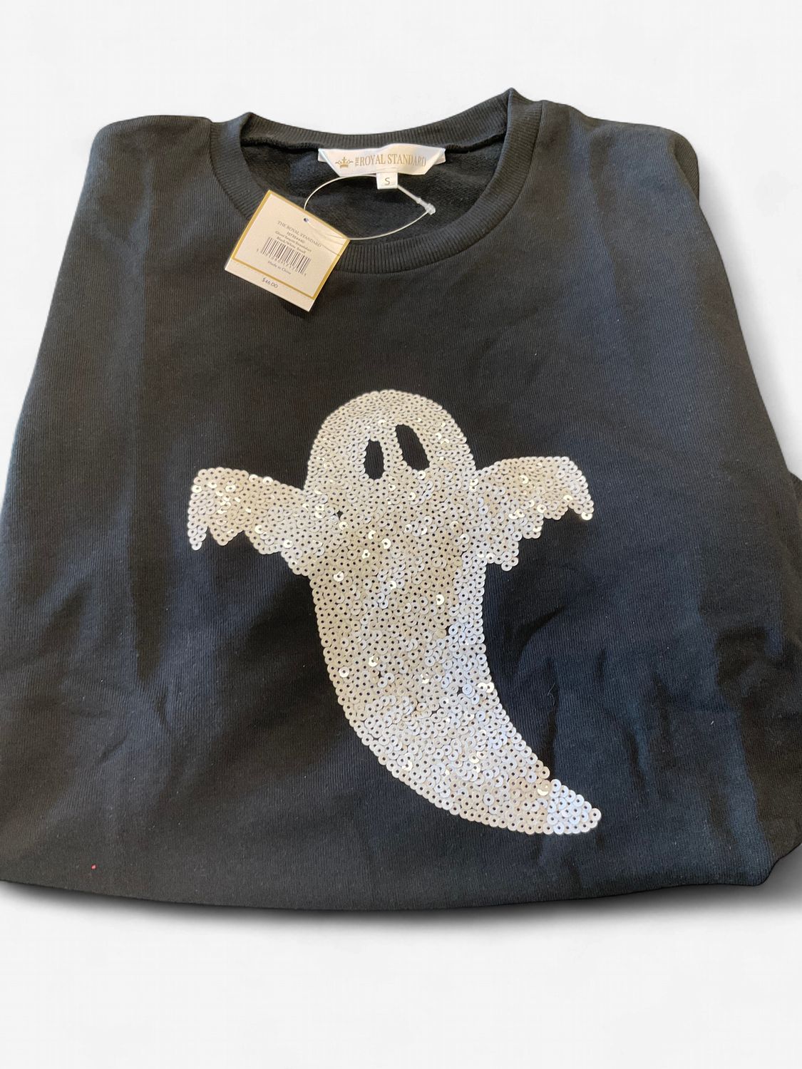 Ghost sequence sweatshirt, Size: Small