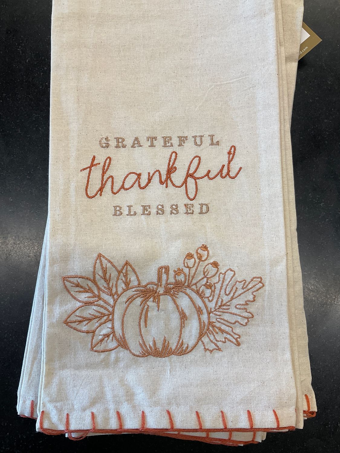 Grateful, thankful, blessed