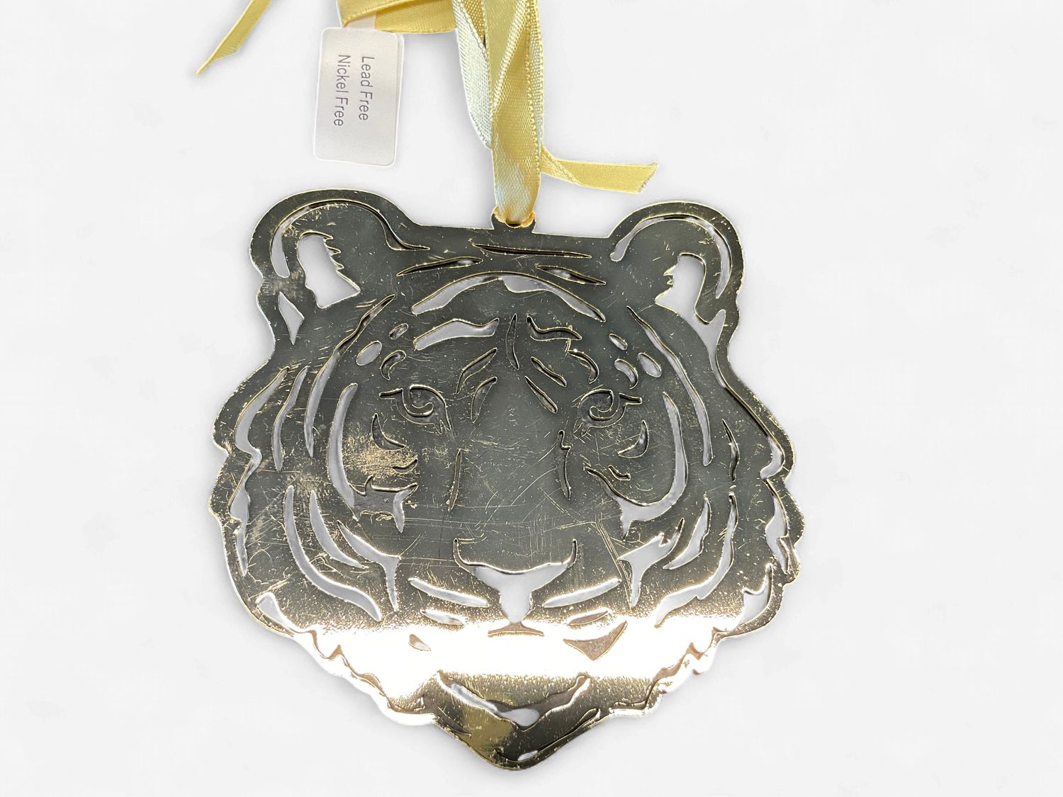 Tiger face ornament