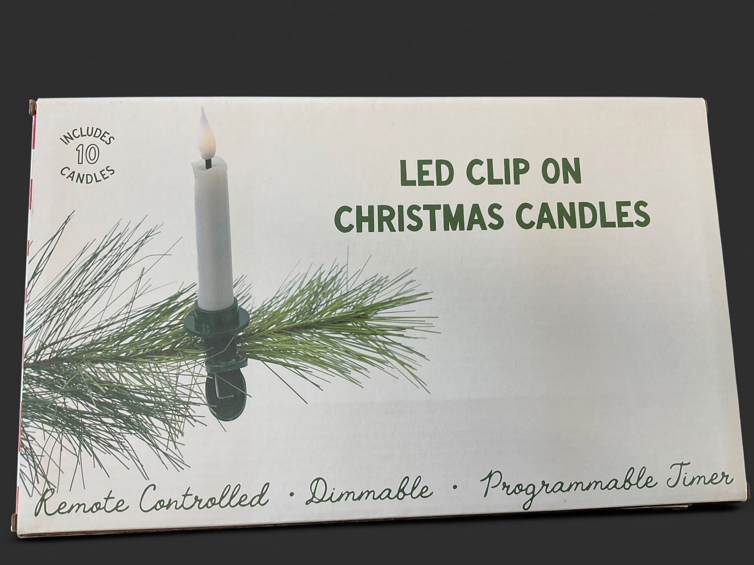 Clip on LED candles with remote