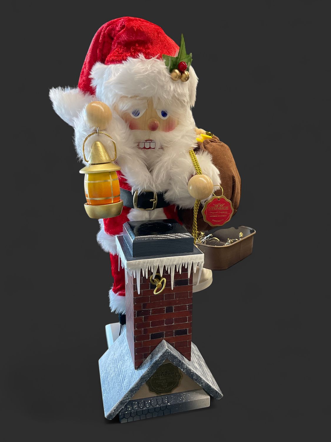 Musical Chimney Santa