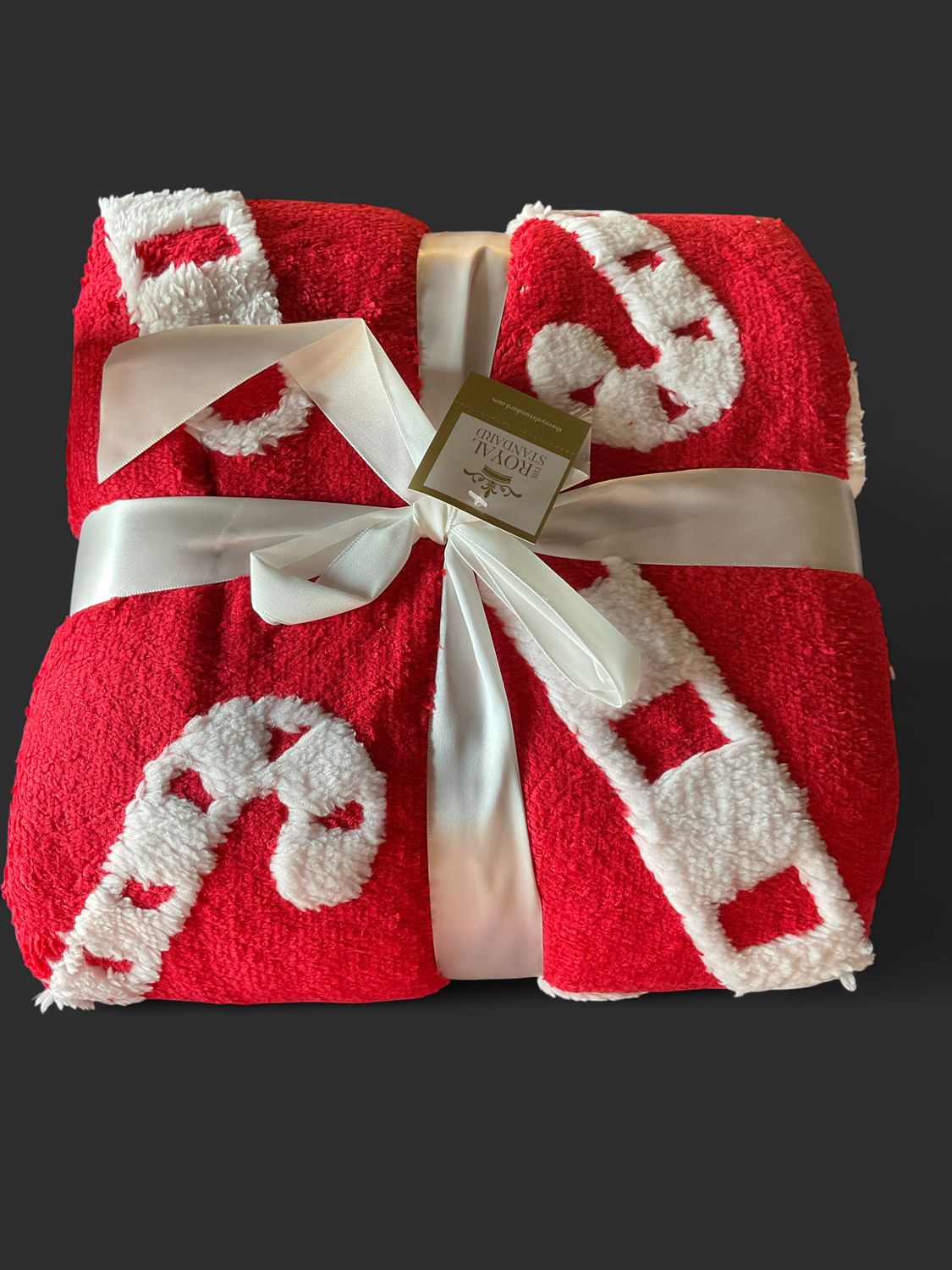 Candy Cane Throw