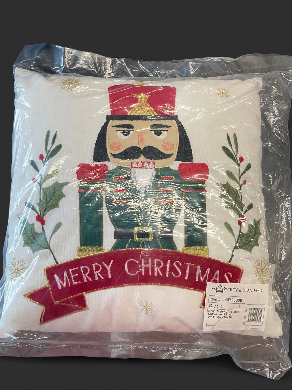 Nutcracker Pillow