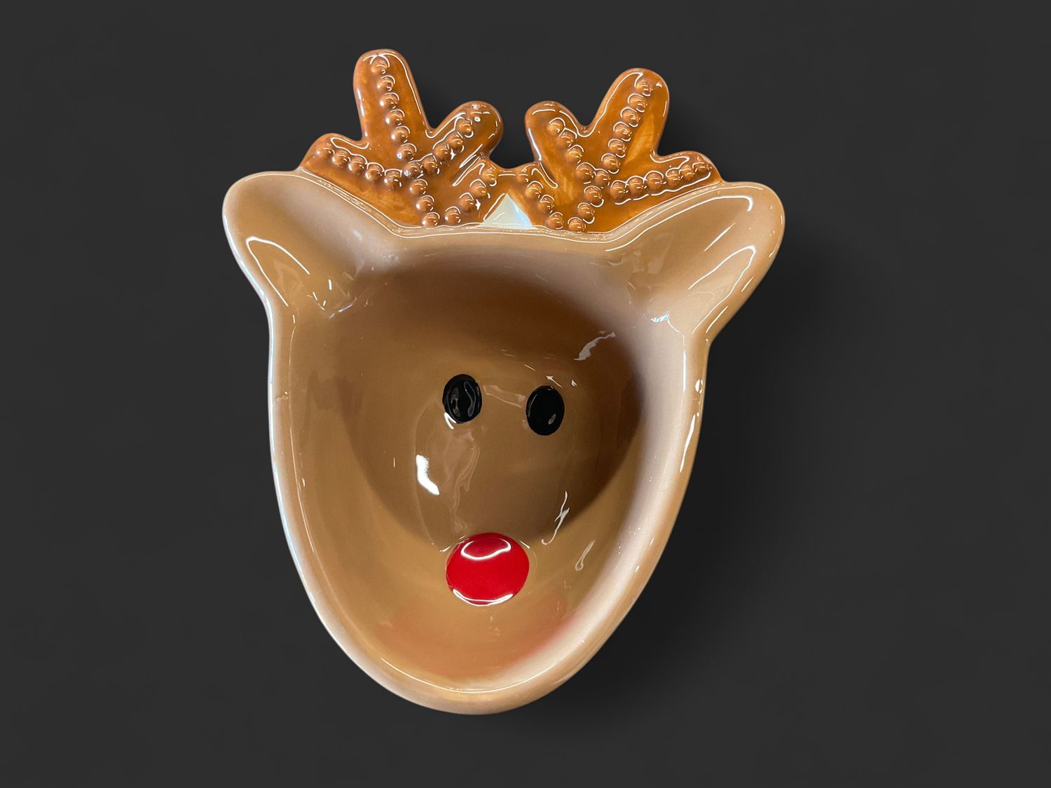 Reindeer tidbit bowl