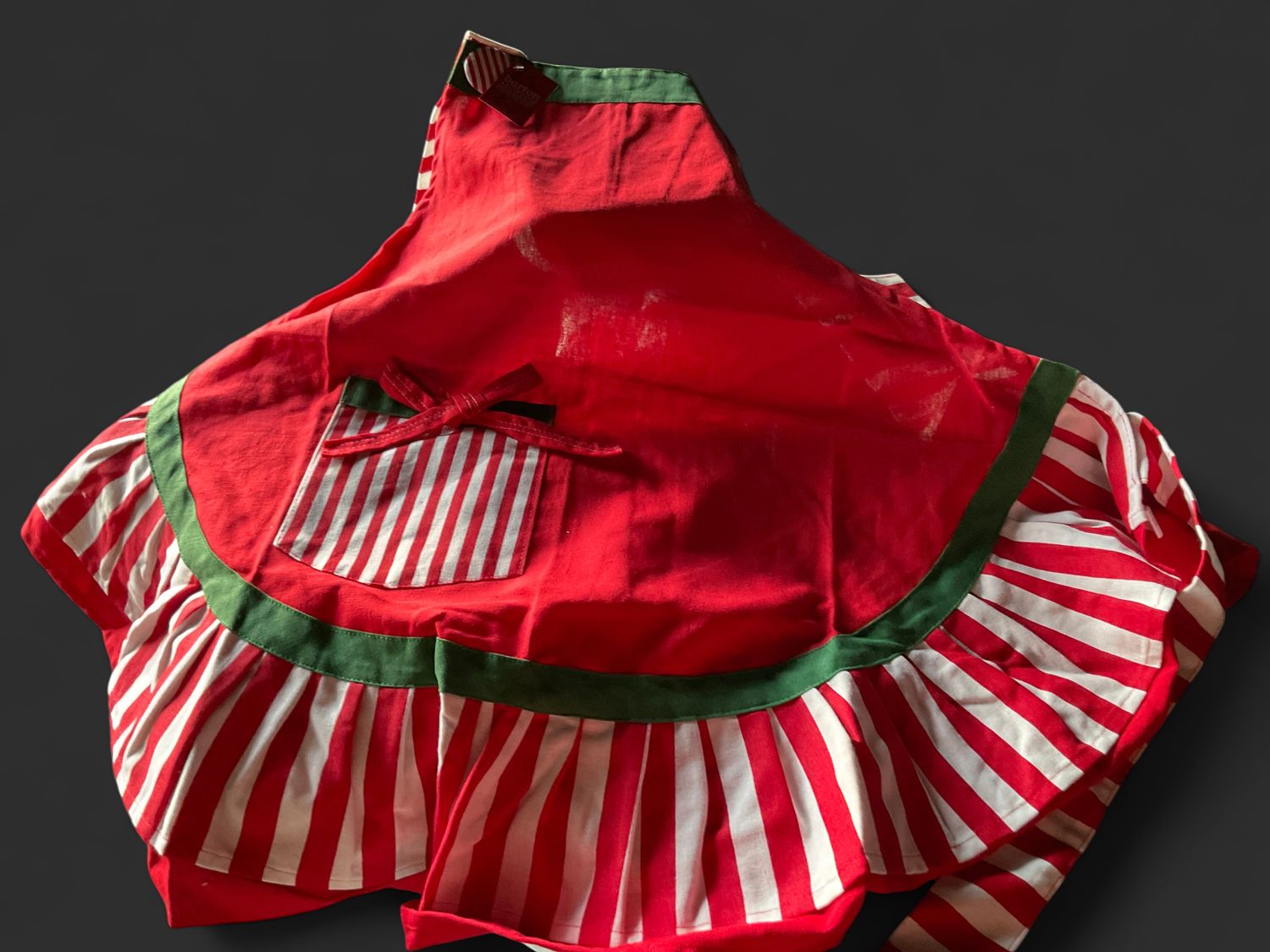 Flirty Red Apron