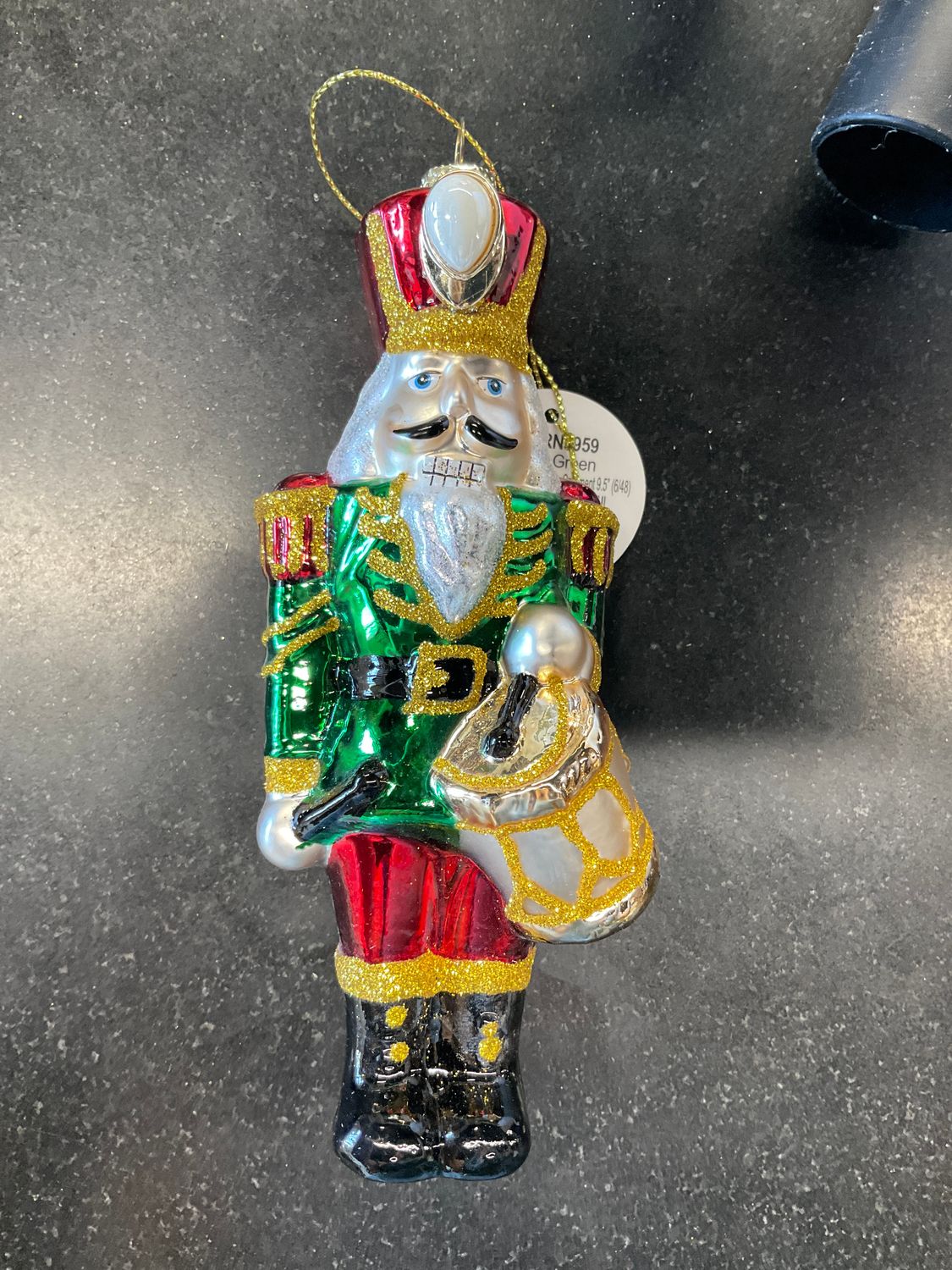Red/Green Nutcracker ornament