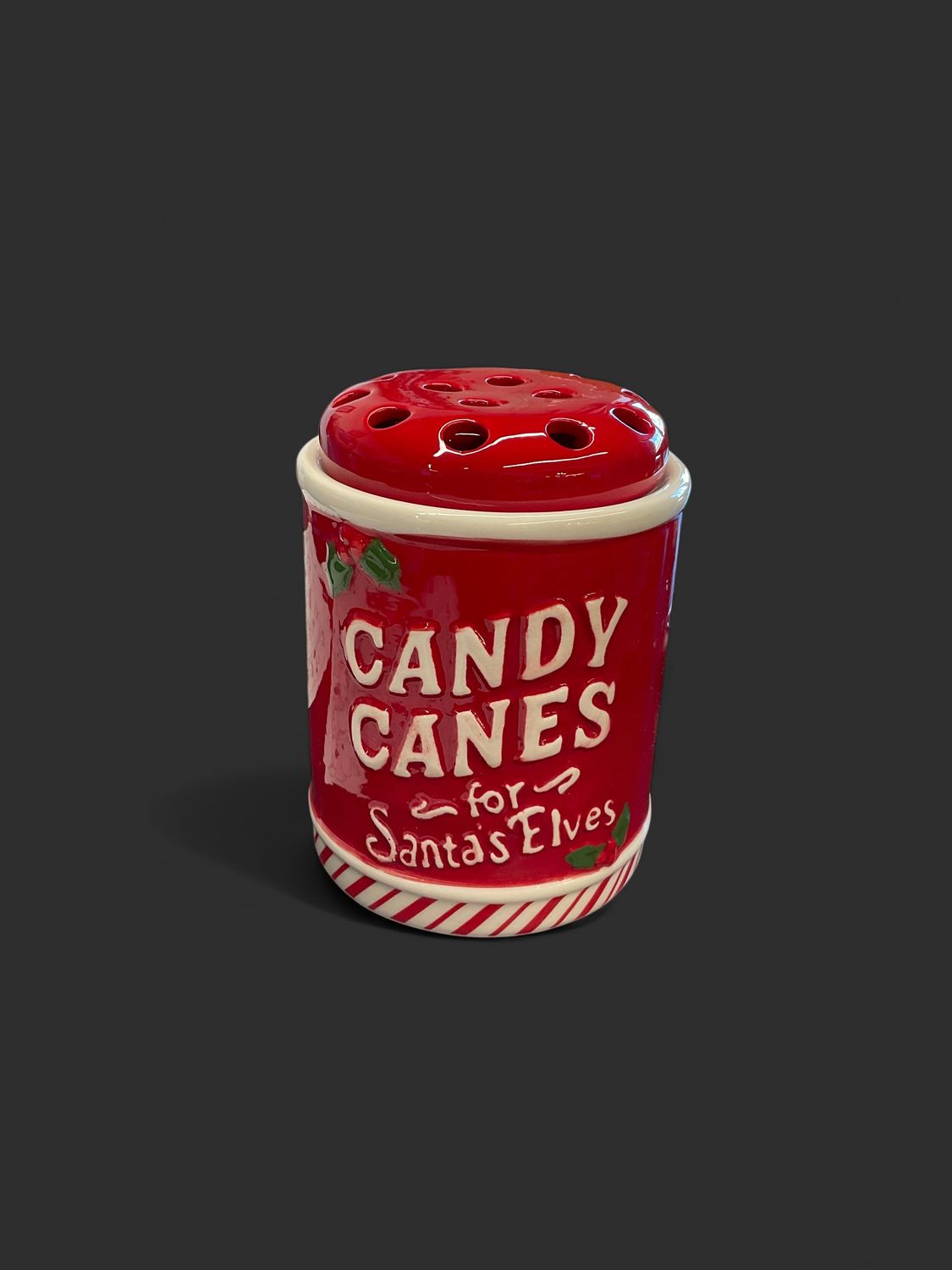 Candy Cane Dish- Elves