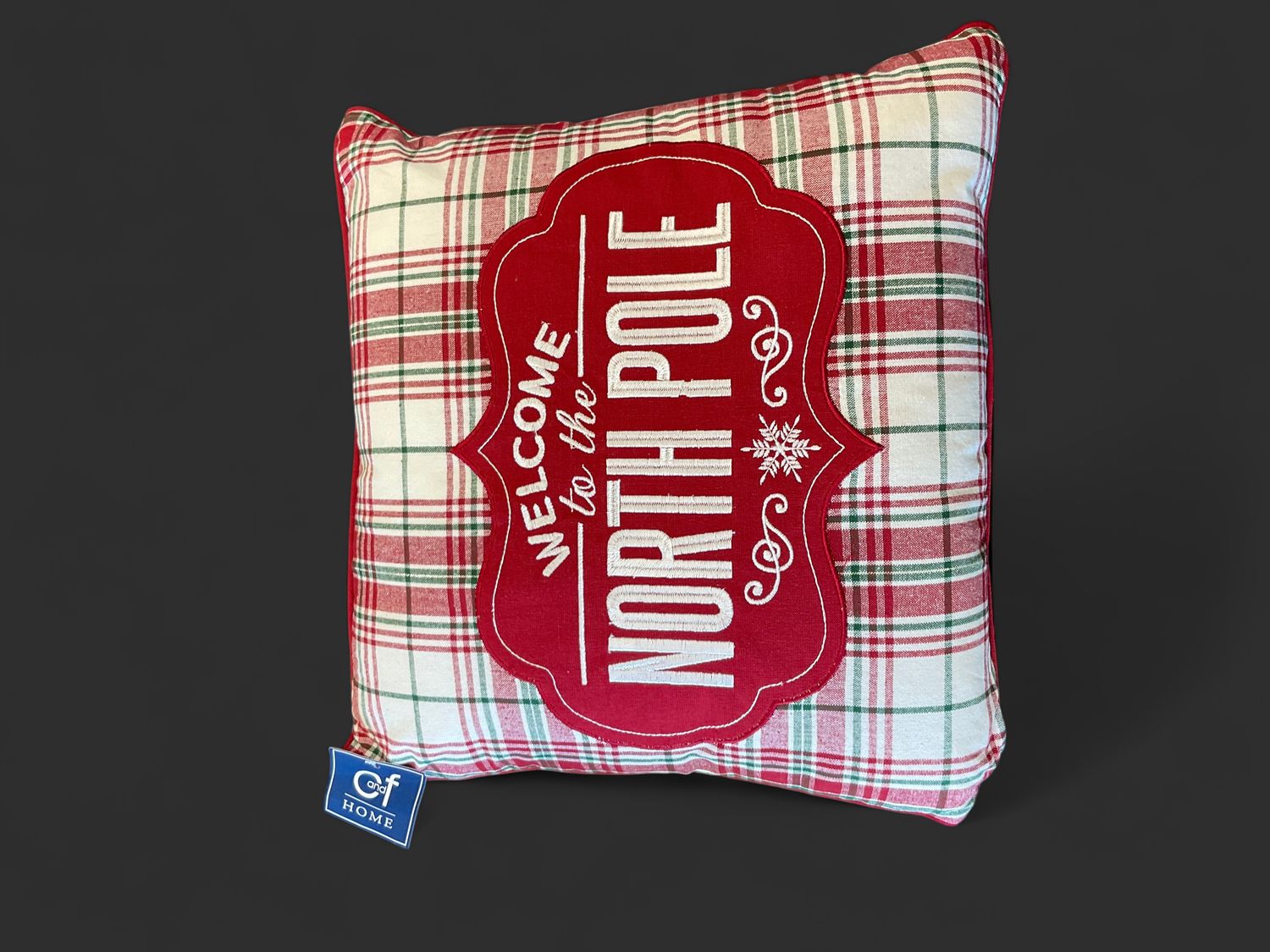 Welcome to the North Pole Pillow