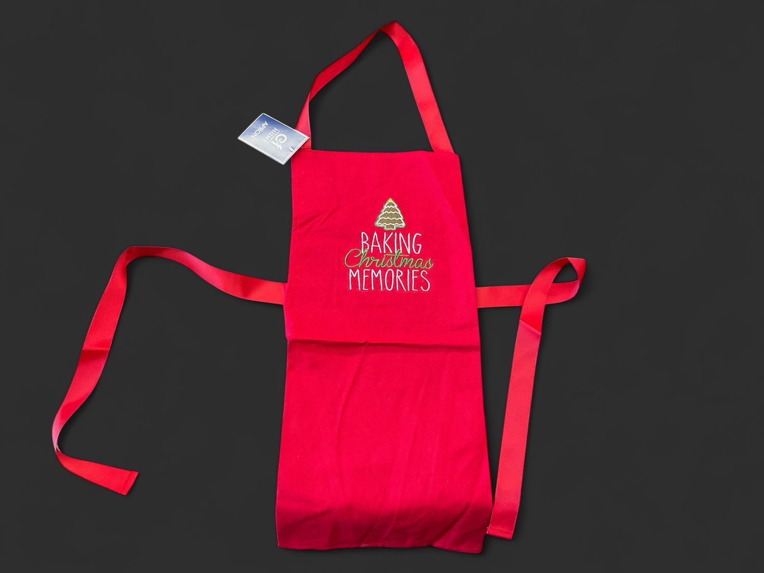 Baking Xmas kids apron