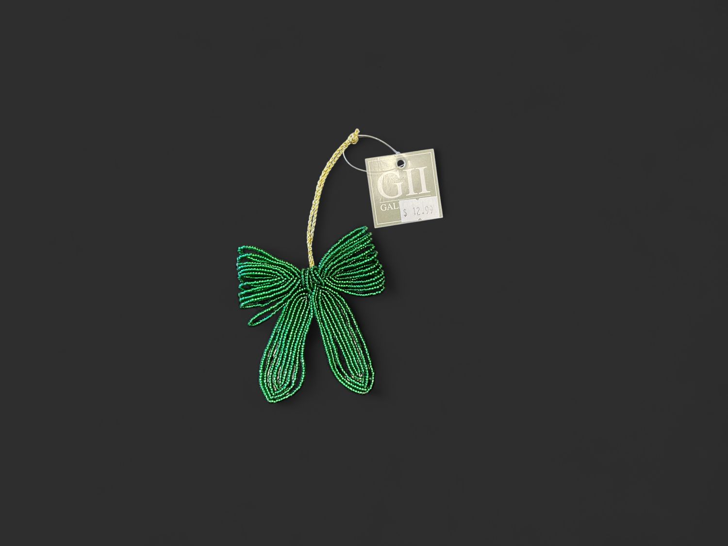 Green Bead Ornament