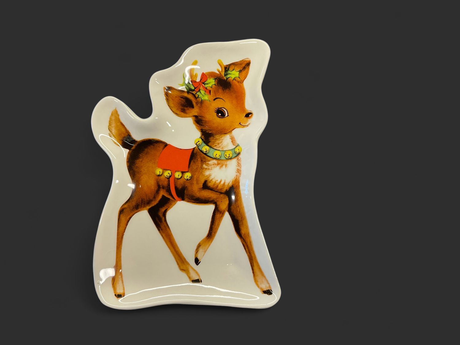 Reindeer Shaped Plate