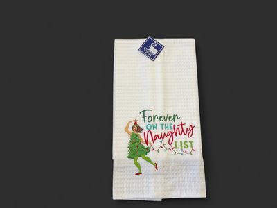 Forever Naughty List Towel