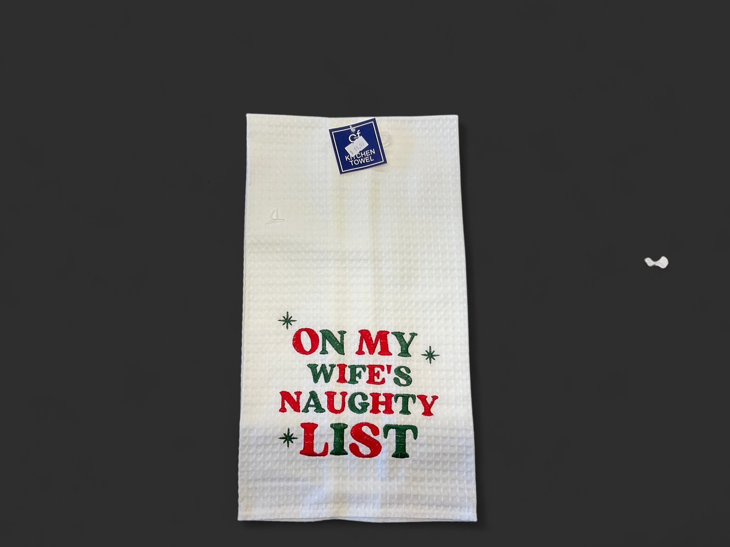 Wife’s Naughty List Towel