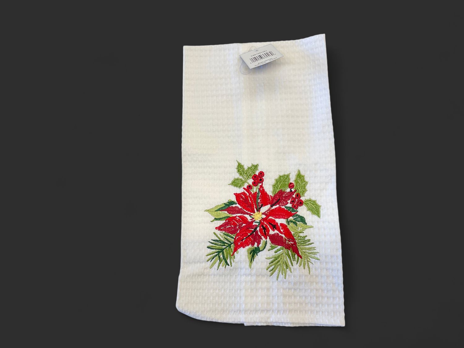 Poinsettia Botanical Tea Towel