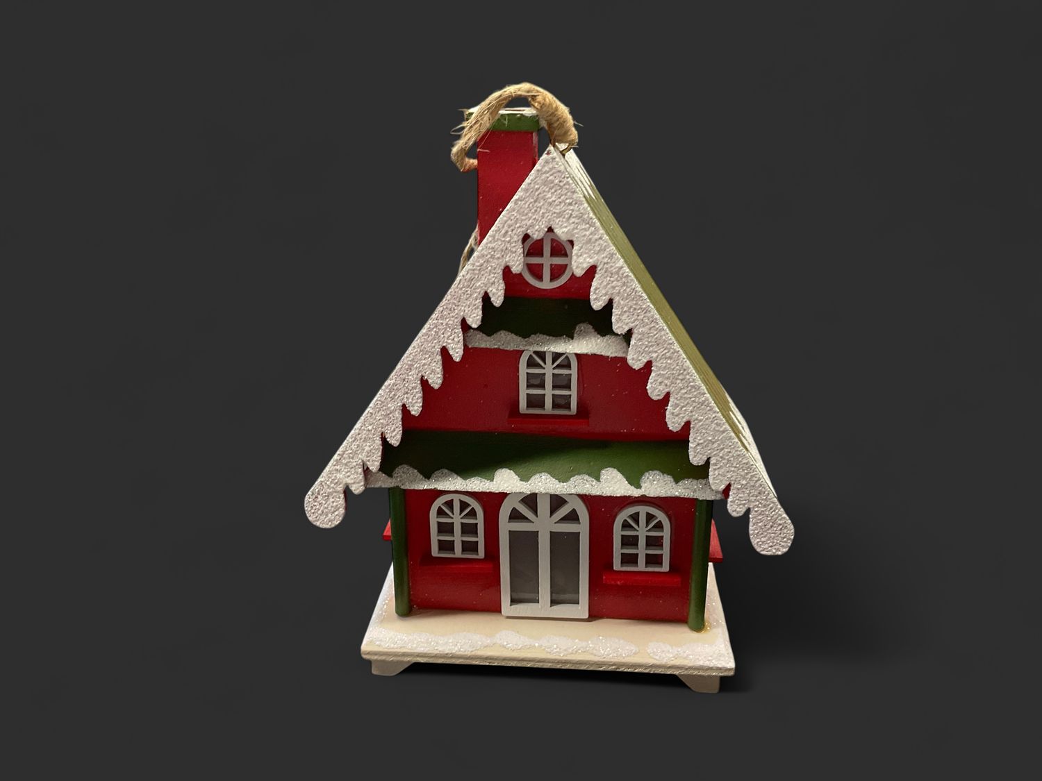 Stuart’s farmhouse LED ornament