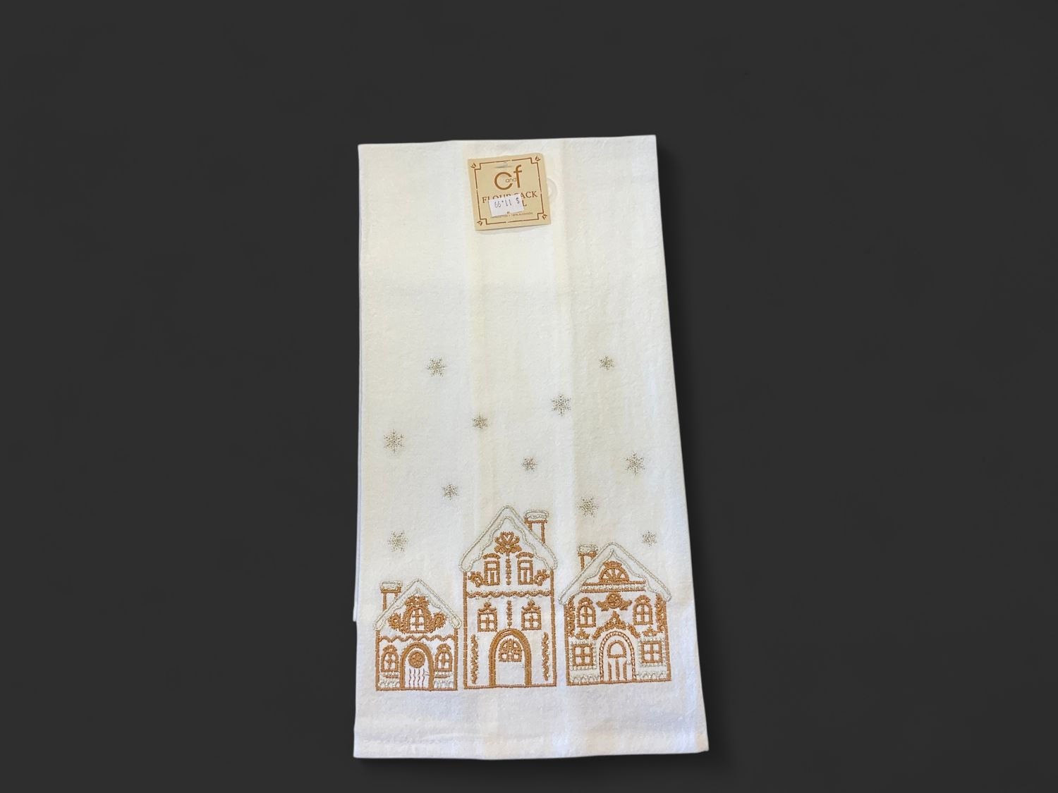 Gingerbread Village Towel
